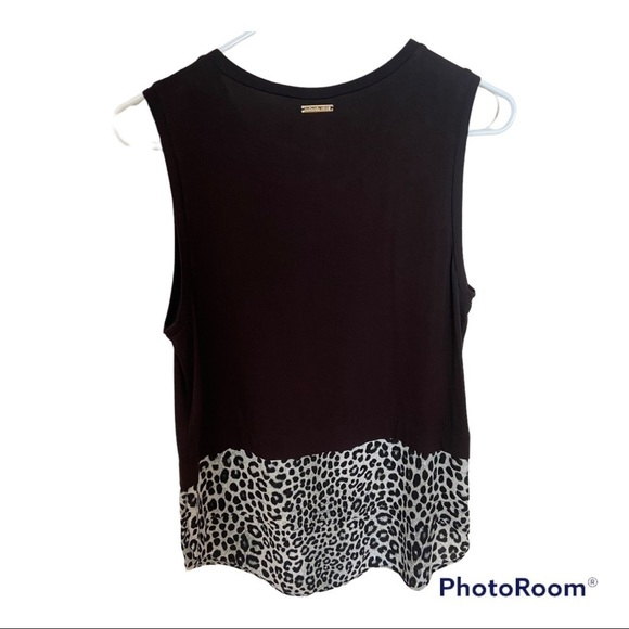 Michael Kors Women’s Small Animal Print Tank Top sleeveless NWOT - Picture 3 of 3
